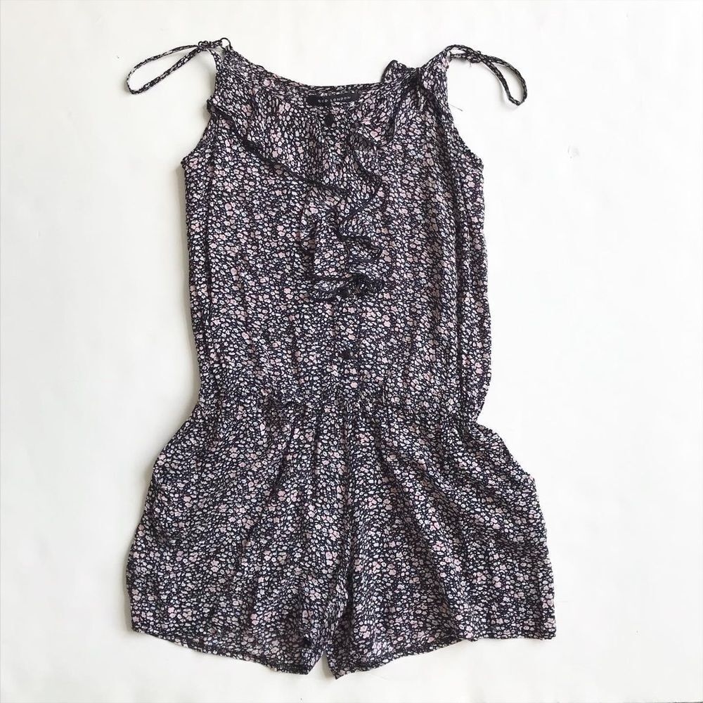 QED London floral tank romper size 10(small)